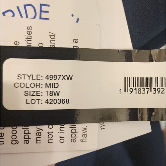 XSCAPE Scuba Boat Neck 3/4 Sleeve Cut-Out Ruched Side Bow Gown Size 18W - Picture 8 of 9